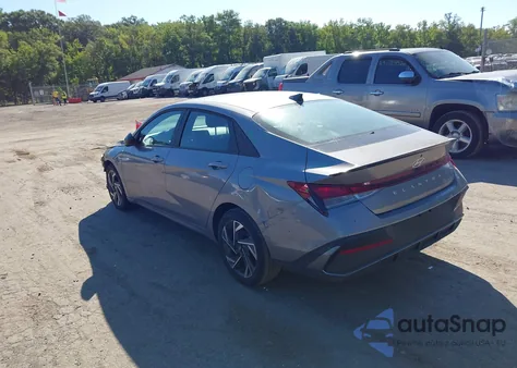 2025 Hyundai Elantra Sel Sport from USA, damaged, VIN KMHLM4DG0SU876381